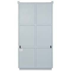 Bermuda Blue Wash 2 - Door Bookcase - FLOOR SAMPLE/SHOWROOM STOCK - Our Boat House