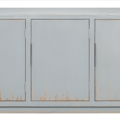 Bermuda Blue Wash 3 - Door Sideboard - Our Boat House