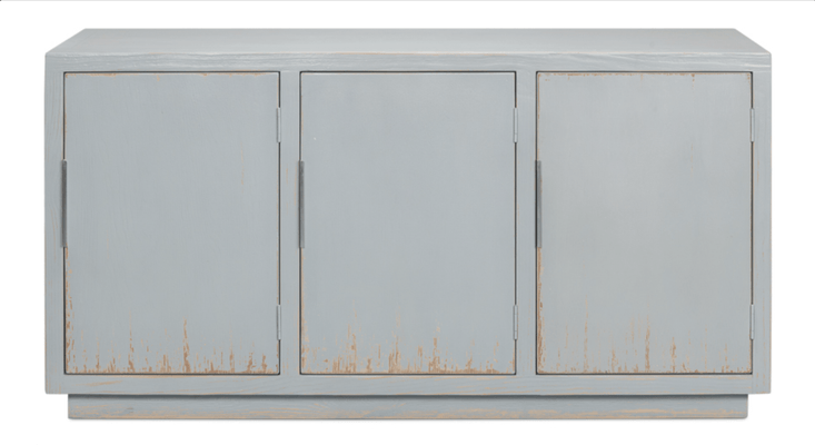 Bermuda Blue Wash 3 - Door Sideboard - Our Boat House