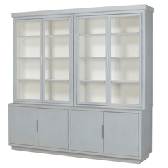 Bermuda Blue Wash 4 - Door Bookcase - Our Boat House