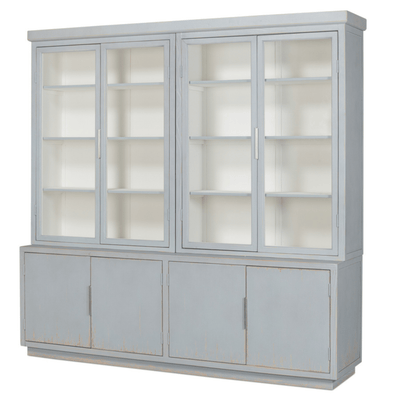 Bermuda Blue Wash 4 - Door Bookcase - Our Boat House