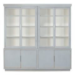 Bermuda Blue Wash 4 - Door Bookcase - Our Boat House