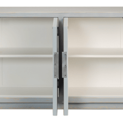 Bermuda Blue Wash 4 - Door Sideboard - Our Boat House