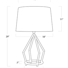 Bimini Table Lamp - Our Boat House