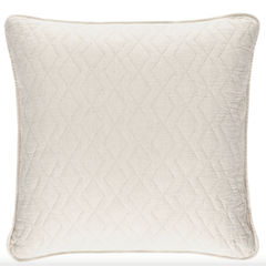Birdie Natural Quilted Sham - Our Boat House