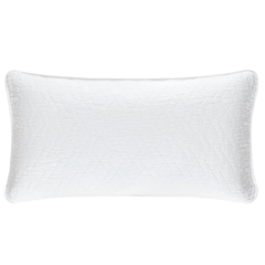 Birdie White Quilted Sham - Our Boat House