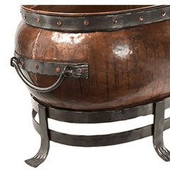 Blackstone Oval Fire Pit Cauldron - Our Boat House