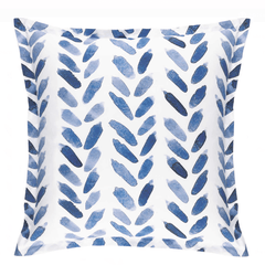 Blue Brush Sham - Our Boat House