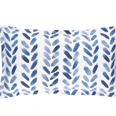 Blue Brush Sham - Our Boat House
