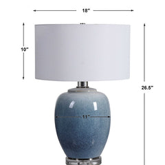 Blue Waters Table Lamp - Our Boat House