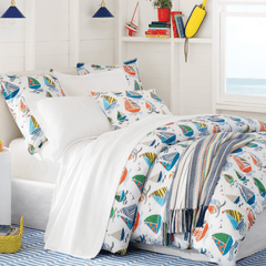 Boardwalk Stripe Multi Throw - Our Boat House