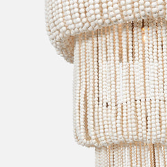 Bora Bora Coco Bead Chandelier - Our Boat House