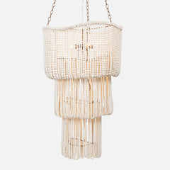 Bora Bora Coco Bead Chandelier - Our Boat House