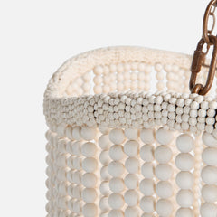 Bora Bora Coco Bead Chandelier - Our Boat House