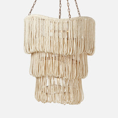 Bora Bora Coco Bead Chandelier - Our Boat House