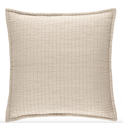 Boyfriend Matelasse Sham - Sand - Our Boat House