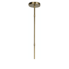 Branton Brass Pendant - Long - Our Boat House
