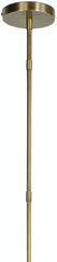 Branton Brass Pendant - Wide - Our Boat House