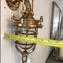 Brass Convoy Sconce Light - Our Boat House