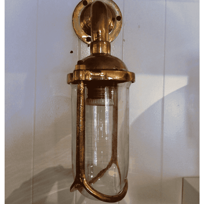 Brass Slim Line Sconce