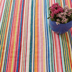 Bright Stripe - Indoor/Outdoor Rug - Our Boat House