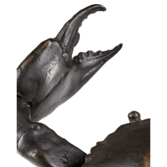 Bronze Crab Shelf Decor - Our Boat House