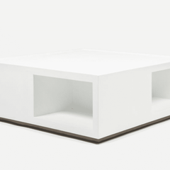 Brooklyn Cocktail Table - White - Our Boat House