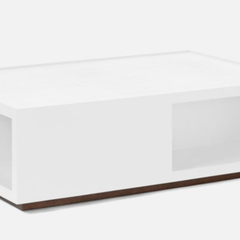 Brooklyn Cocktail Table - White - Our Boat House