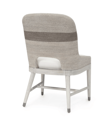 Brynn Rope Side Chair - Fog White - Our Boat House