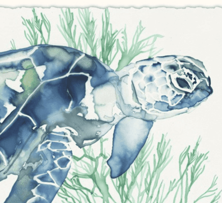 Buoyant Sea Turtle 1 - Our Boat House