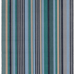Cabana Coastal Striped Rug - Our Boat House
