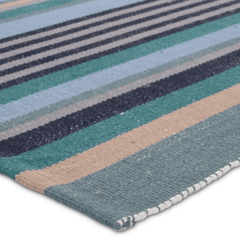 Cabana Coastal Striped Rug - Our Boat House