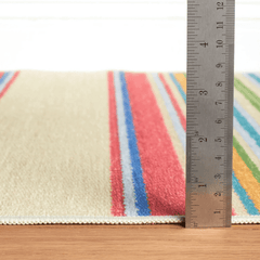Cady Stripe Multi Machine Washable Rug - Our Boat House