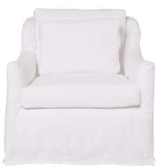 Caicos Slipcovered Chair - Our Boat House