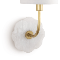 Camilla Bent Arm Sconce - Our Boat House