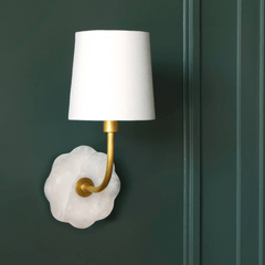 Camilla Bent Arm Sconce - Our Boat House