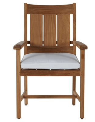 Cape Cod Dining Arm Chair - Natural Teak - Our Boat House