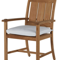 Cape Cod Dining Arm Chair - Natural Teak - Our Boat House