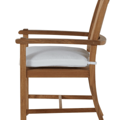 Cape Cod Dining Arm Chair - Natural Teak - Our Boat House