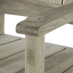 Cape Cod Dining Arm Chair - Oyster Teak - Our Boat House