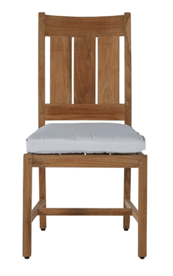 Cape Cod Dining Side Chair - Natural Teak - Our Boat House