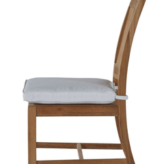 Cape Cod Dining Side Chair - Natural Teak - Our Boat House