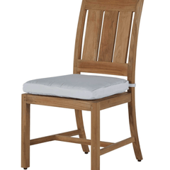 Cape Cod Dining Side Chair - Natural Teak - Our Boat House
