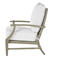 Cape Cod Lounge Chair - Oyster Teak - Our Boat House