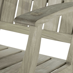 Cape Cod Lounge Chair - Oyster Teak - Our Boat House