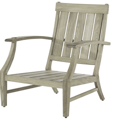 Cape Cod Lounge Chair - Oyster Teak - Our Boat House