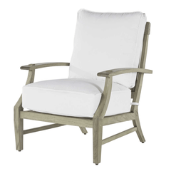 Cape Cod Lounge Chair - Oyster Teak - Our Boat House