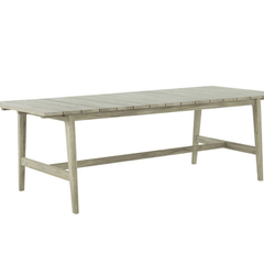 Cape Cod Outdoor Extension Dining Table - Natural or Oyster Teak - Our Boat House
