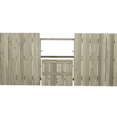 Cape Cod Outdoor Extension Dining Table - Natural or Oyster Teak - Our Boat House