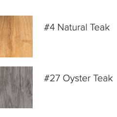 Cape Cod Outdoor Side Table - Natural or Oyster Teak - Our Boat House